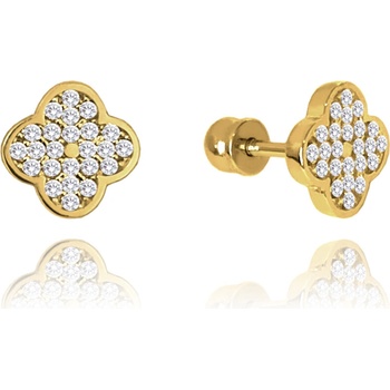 MINET Zlaté náušnice Au 585/1000