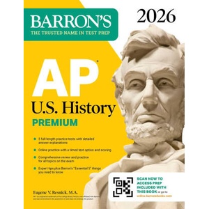AP U. S. History Premium, 2026: Prep Book with 5 Practice Tests + Comprehensive Review + Online Practice | Resnick, Eugene V (ISBN: 9781506297705)