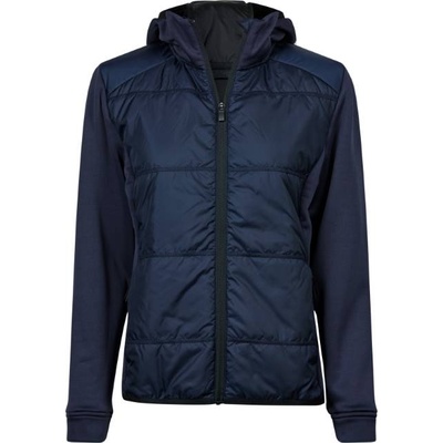 TEE JAYS tj9113 / Дамско хибридно еластично яке с качулка - тъмносиньо/тъмносиньо xxxl (18911385713)
