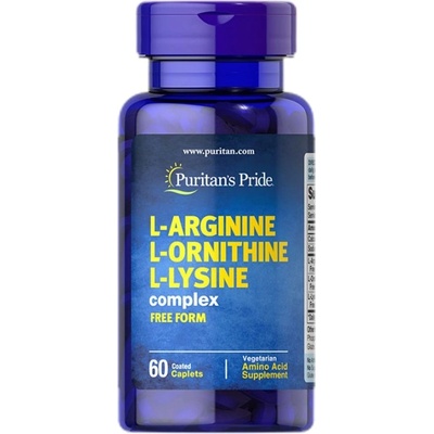 Puritan's Pride L-Arginine L-Ornithine L-Lysine [60 капсула]