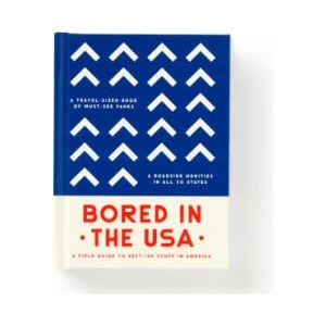 Bored In The USA - Travel Guide Book | Brass Monkey, Galison (2024)