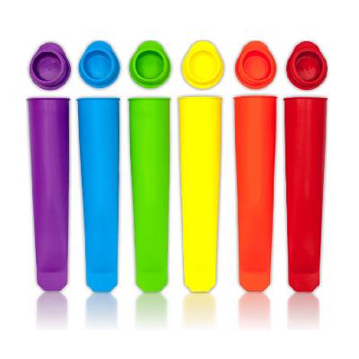 Silikonové formy na ledovou dřeň 4 ks typ 2 (Silikonová forma na zmrzliny / nanuky)