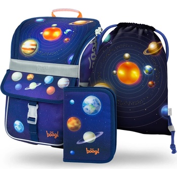 Baagl SET 3 Zippy Planety