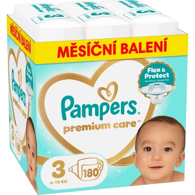 Pampers Premium Care 3 180 ks – Zboží Dáma