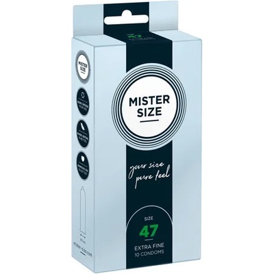 Презервативи Mister Size 10бр 47мм