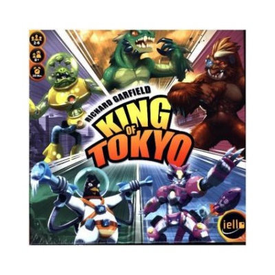 Huch & Friends King of Tokyo | Richard Garfield, Iello, Régis Torres