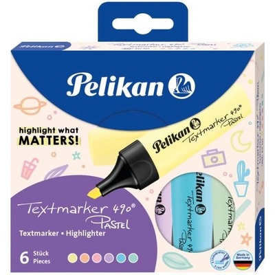 Pelikan 490 6S pastelové