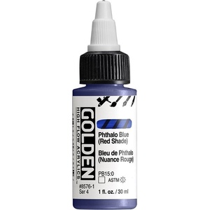 Golden Artist Colors High Flow АКРИЛНА боя Phthalo Blue (Red Shade) 30 ml 1 бр (0008576-1)