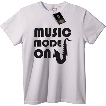 NOONEBRAND Тениска Музикален режим - 2XL, White