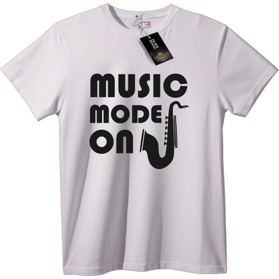 NOONEBRAND Тениска Музикален режим - 2XL, White