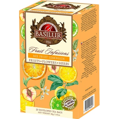 Basilur Fruit Mix Fruit Lemonade 20 x 2 g