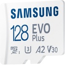 Image 1 of Samsung EVO Plus microSDXC 128GB C10/UHS-1/U3/A2/V30 MB-MC128KA/EU