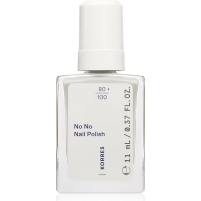 KORRES No No Nail Polish подхранващ лак за нокти цвят 02 Milky White 11ml