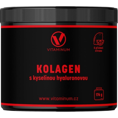 Vitaminum Kolagen s kyselinou hyaluronovou citron 176 g