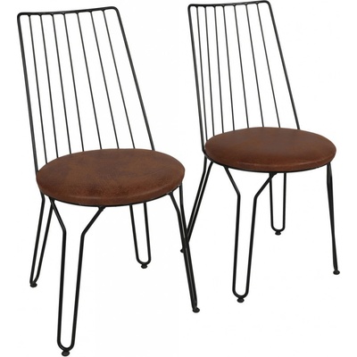 Kalune Design Ada čierna / hnedá 2 ks