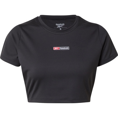 Reebok Функционална тениска 'LUX BOLD' черно, размер L