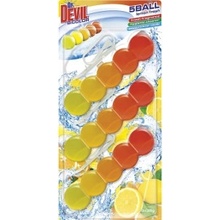 DR. DEVIL Bicolor Lemon Fresh wc blok 3 x 35 g