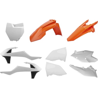 POLISPORT kompletní plasty KTM SXF/XC/XC-F 16-18, barva OEM