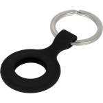  Силиконов ключодържател за Apple AirTag - Tel Silicone Keyring (черен)