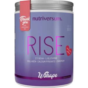 Nutriversum Rise | BCAA - Glutamine - Collagen | Dedicated to Women [300 грама] Касис