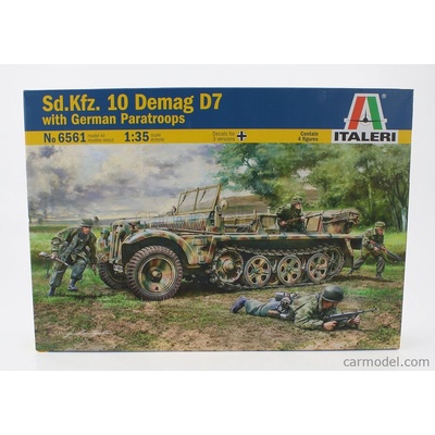Dema Italeri Truck Sd.kfz. 10 g D7 With German Paratroops Military 1945 1:35