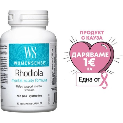 Natural Factors Rhodiola WomenSense®/ Златен корен 500 mg x 60 капсули (0517 PN)
