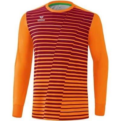 Erima Brankářský dres dětský 2022 Neon oranžové Bordová