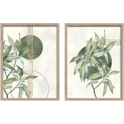 Obrazy v súprave 2 ks 30x40 cm Green – Styler