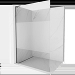Mexen Kioto L Душ стена Walk-in 110 x 200 cm, прозрачен/фрост, четка сив пистолет - 800-110-103-66-35 (800-110-103-66-35)