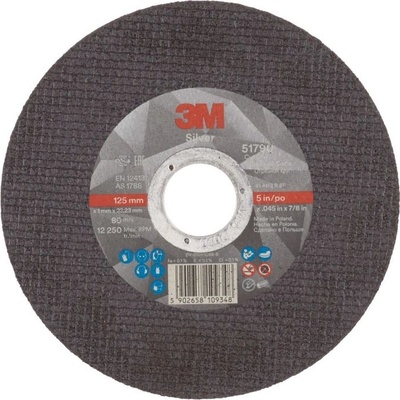 3M Silver řezný kotouč T41 125 x 1 mm 51790