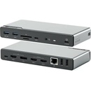 Alogic 14-in-1 USB-C PD DV4 Quad Display Docking Station Space Gray