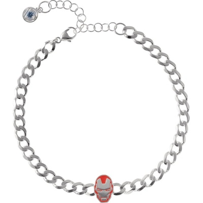 Disney stříbrný náramek Iron Man Marvel BS00084SRRQL-7-XS