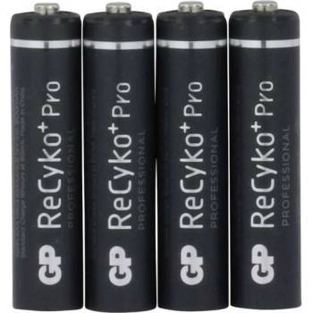 GP Batteries Акумулаторна батерия GP RECYKO + PRO, AAA, 1.2V, 850mAh, NiMH, 4бр (85AAAHCB-EB4)