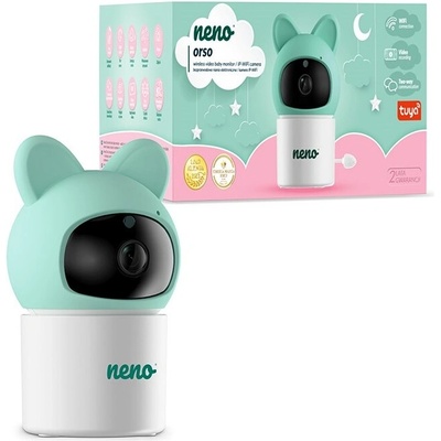 Neno Neno Orso IP-Wi-Fi бебефон, 100 м, бял, зелен (NENO ORSO)