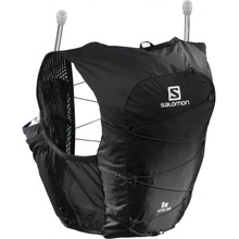 Salomon Active Skin 8 l with flasks black