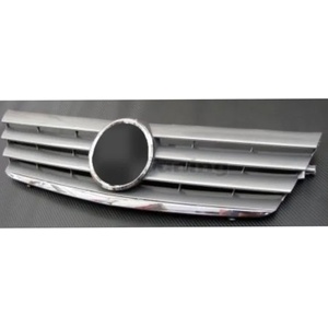  Решетка за Mercedes C203 Coupe (2000-2007) - 4 ребра хром (GMC203BTC)