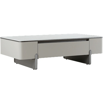 Carmen Холна маса flint - бял-капучино