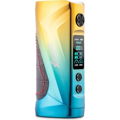 OXVA x VapX Unibox 80W TC MOD Zlatomodrá – Zboží Mobilmania