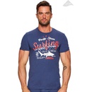 Fabio pánské tričko Hard 09/1-82/06+806 melír modrá