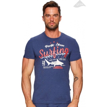 Fabio pánské tričko Hard 09/1-82/06+806 melír modrá