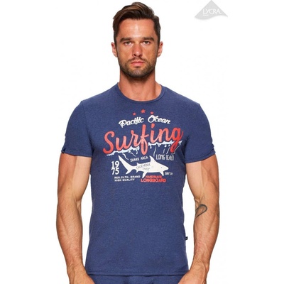 Fabio pánské tričko Hard 09/1-82/06+806 melír modrá