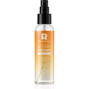 BYROKKO Shine Brown Tanning слънцезащитен спрей 100ml