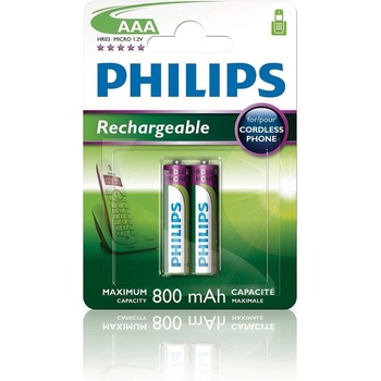 Philips AAA 800mAh 2ks R03B2A80/10