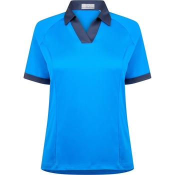 Callaway Дамска блуза с яка Callaway Short Sleeve Polo Shirt Womens - Blue Sea Star