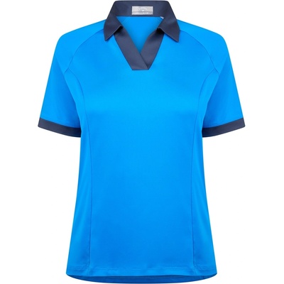 Callaway Дамска блуза с яка Callaway Short Sleeve Polo Shirt Womens - Blue Sea Star