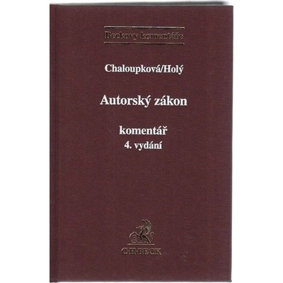 Autorský zákon - Helena Chaloupková, Petr Holý