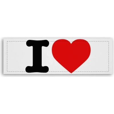 Fotoobraz 150x55 cm panorama I love