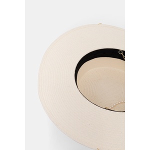 LE SH KA headwear LE SH KA капела дамска от сплетена материя White Canotier (WhiteCanotier)