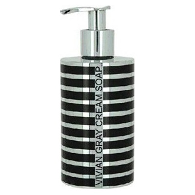 Vivian Gray Silver Stripes Cream Soap luxusné tekuté mydlo na ruky 250 ml