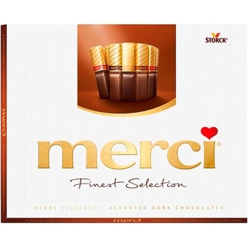 Storck Merci Finest Selection z horkých čokolád 250 g